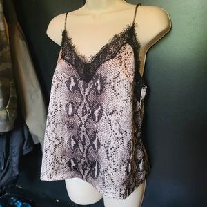 Lush Snake skin tank size small